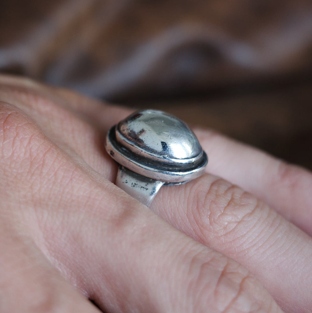 Taxco oval dome ring