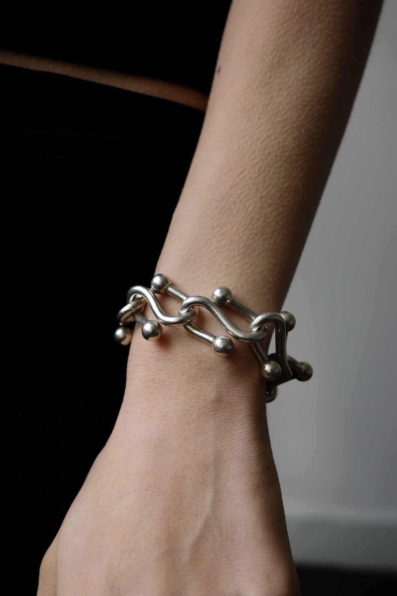 French rare modernist bracelet