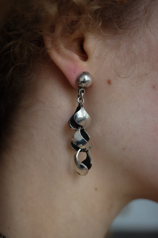 Rare Mexican dangle earrings