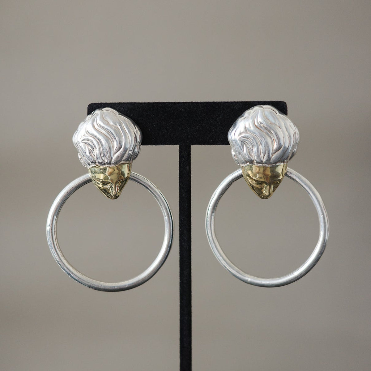 Lady studio-crafted earrings