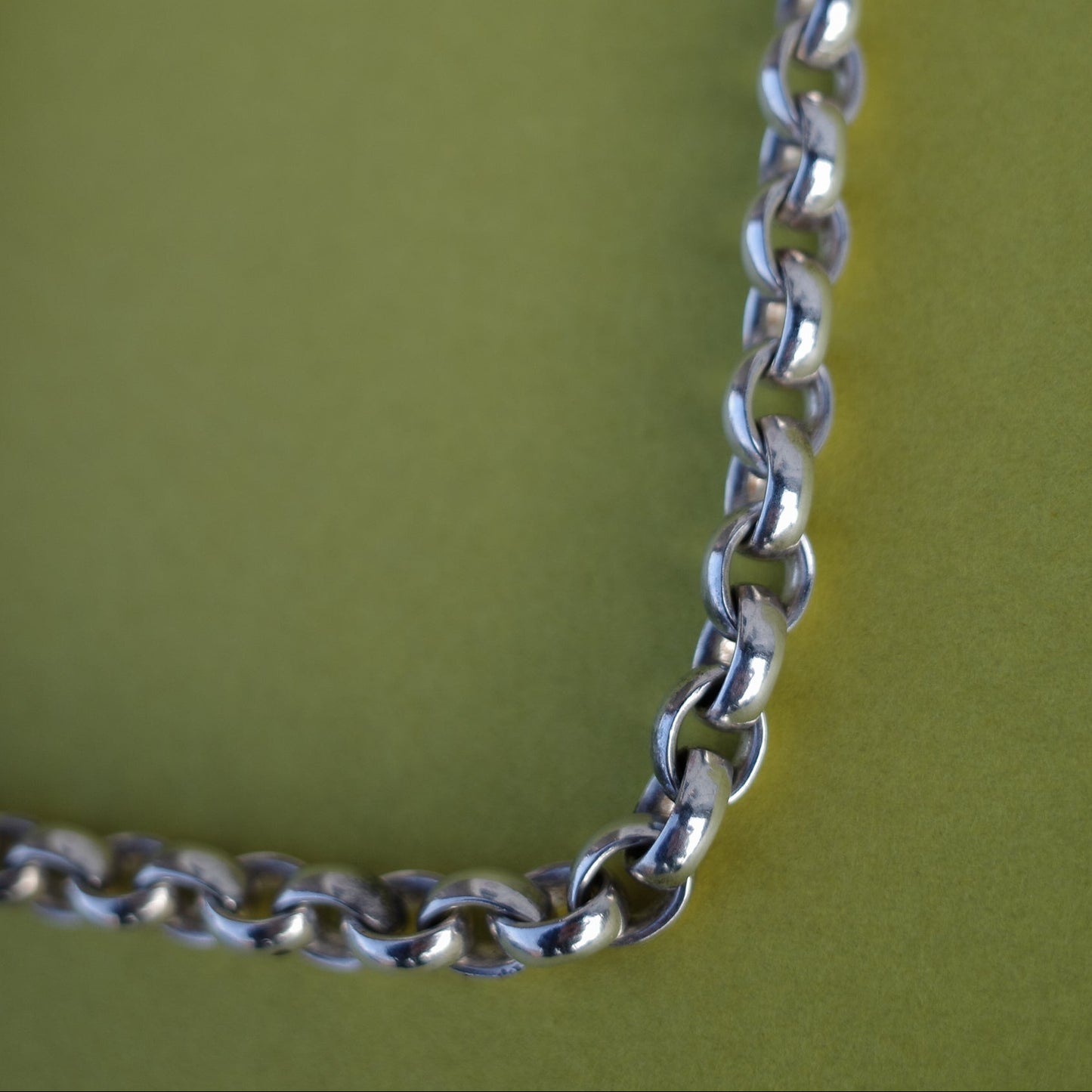 Sterling Rolo Link Chain