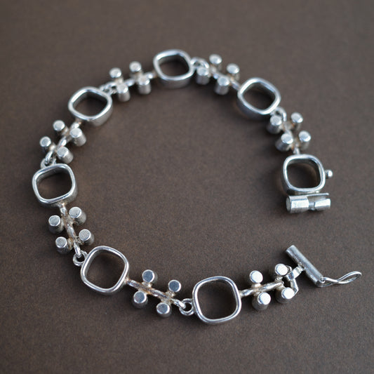 Jorma Laine Abstract Link Bracelet