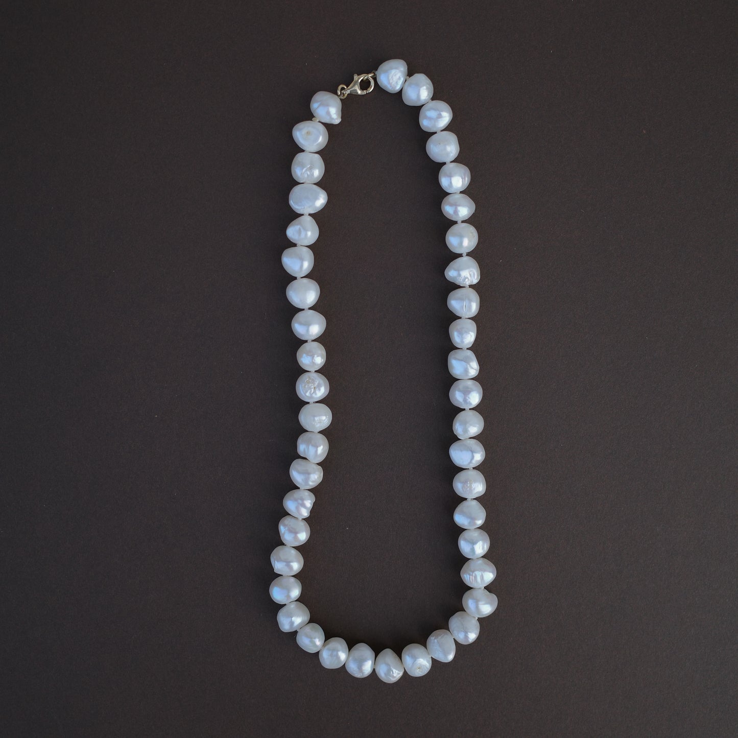 Baroque pearl necklace