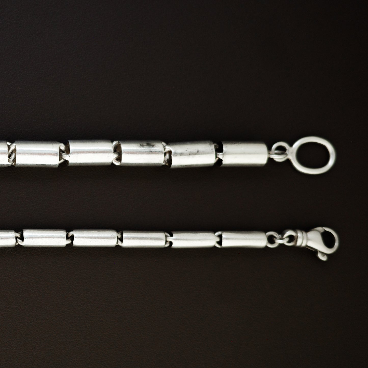 Chunky Tube Link Bracelet