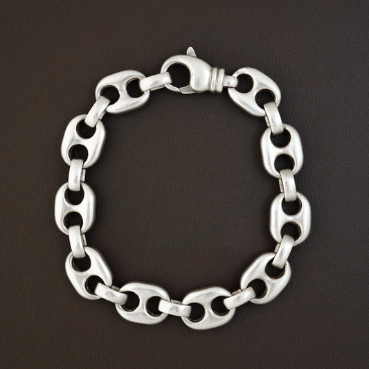 Solid San Marino link bracelet