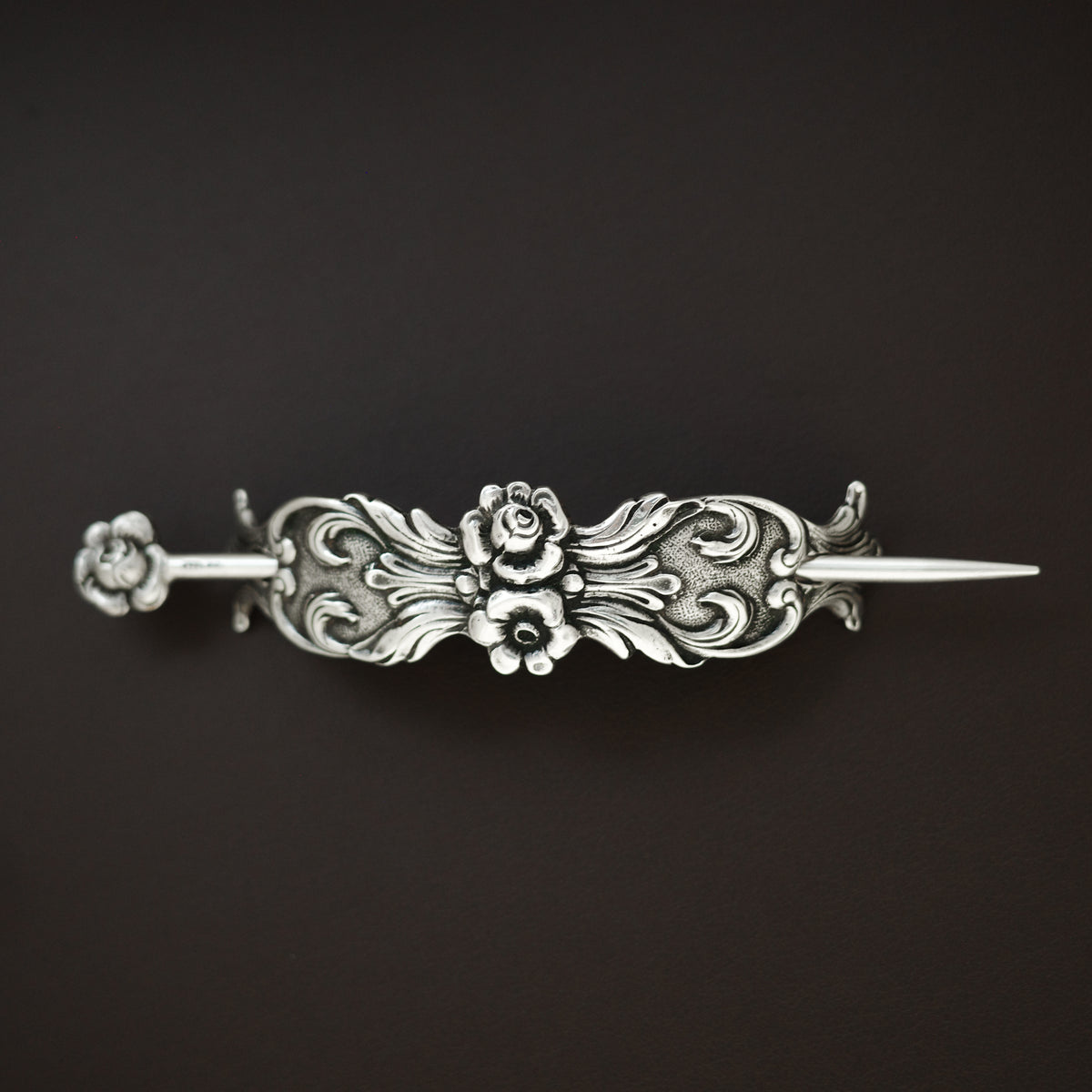 Floral hairpin