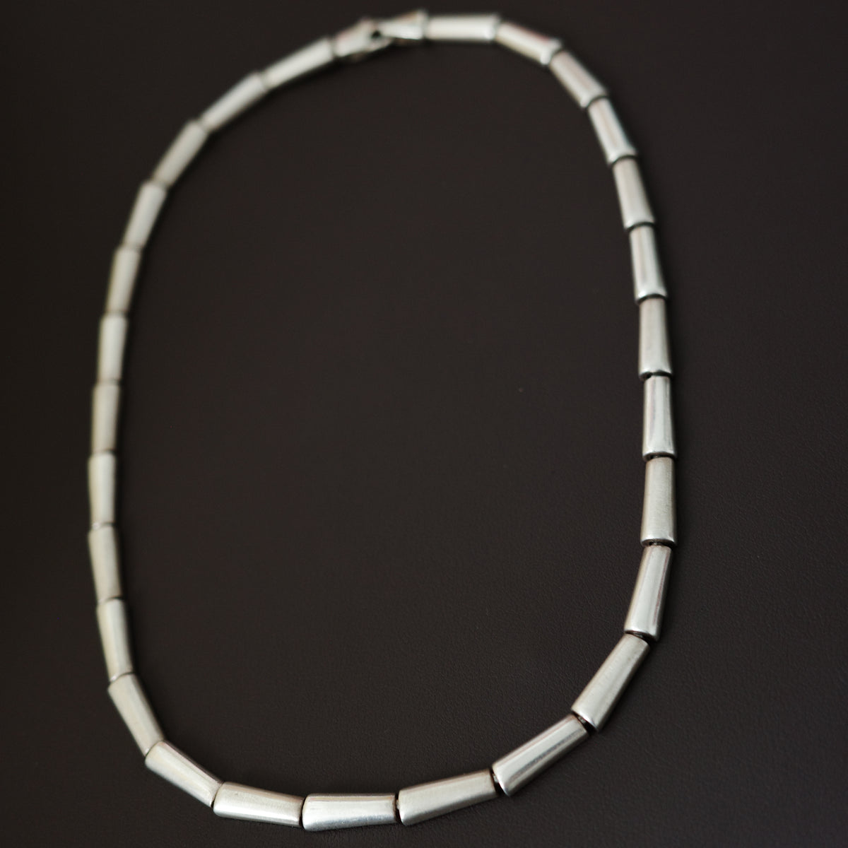 Bamboo link necklace