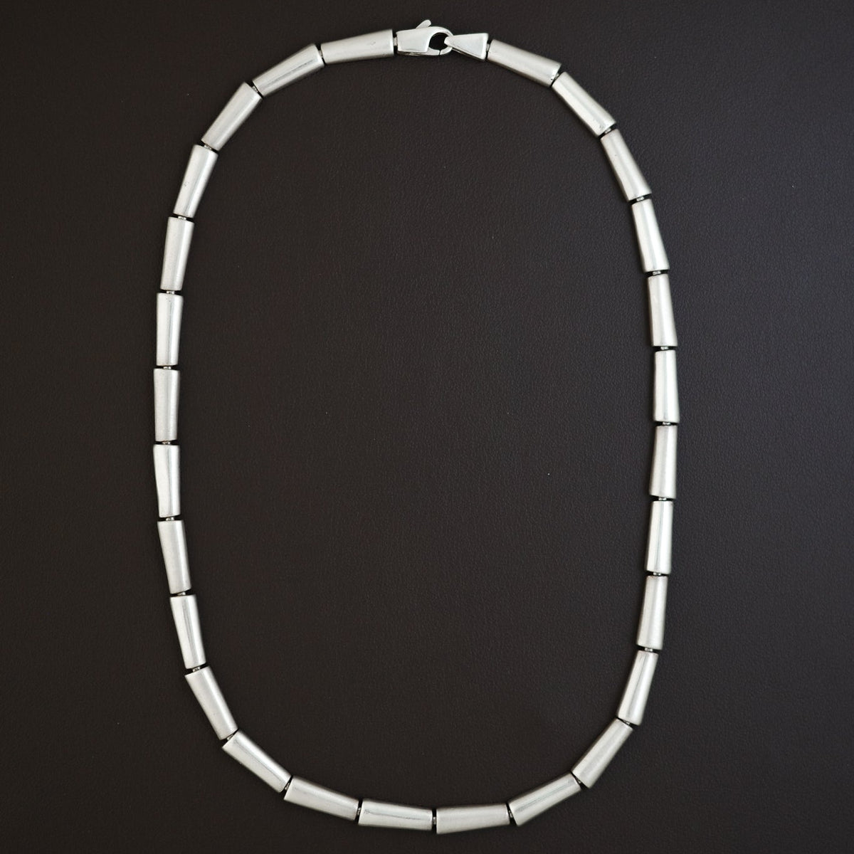 Bamboo link necklace