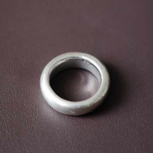 Perfect sterling band ring