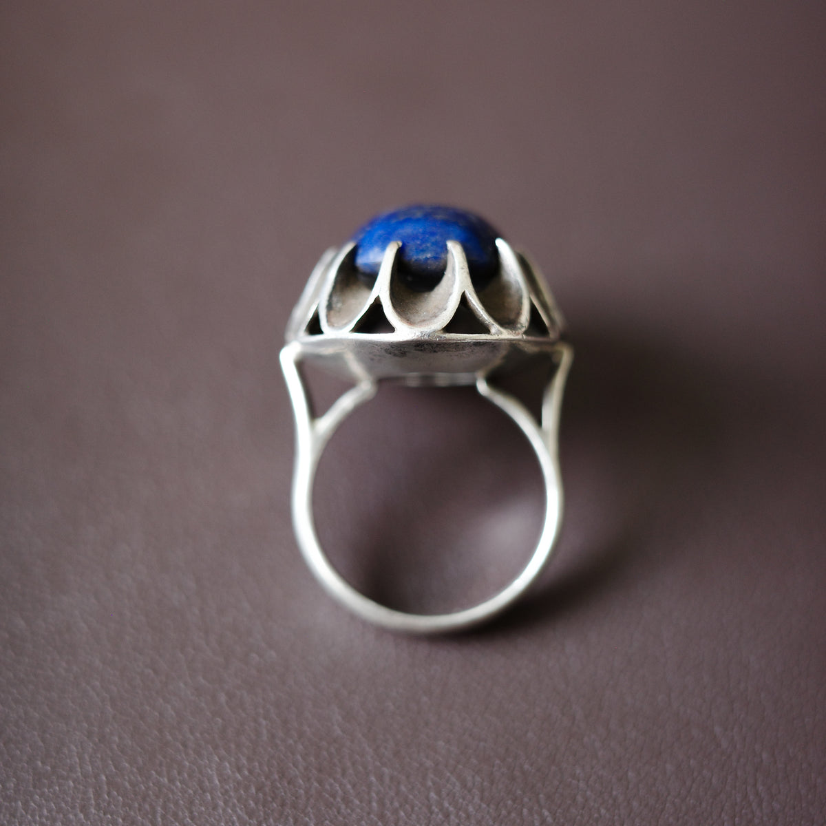 Art Deco Lapis Lazuli Ring