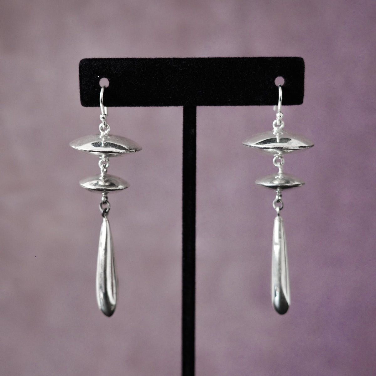 Orbit dangle earrings