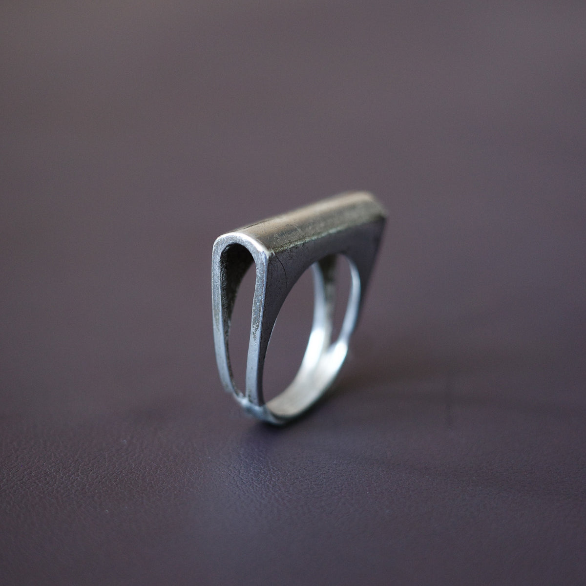 Modernist fold ring