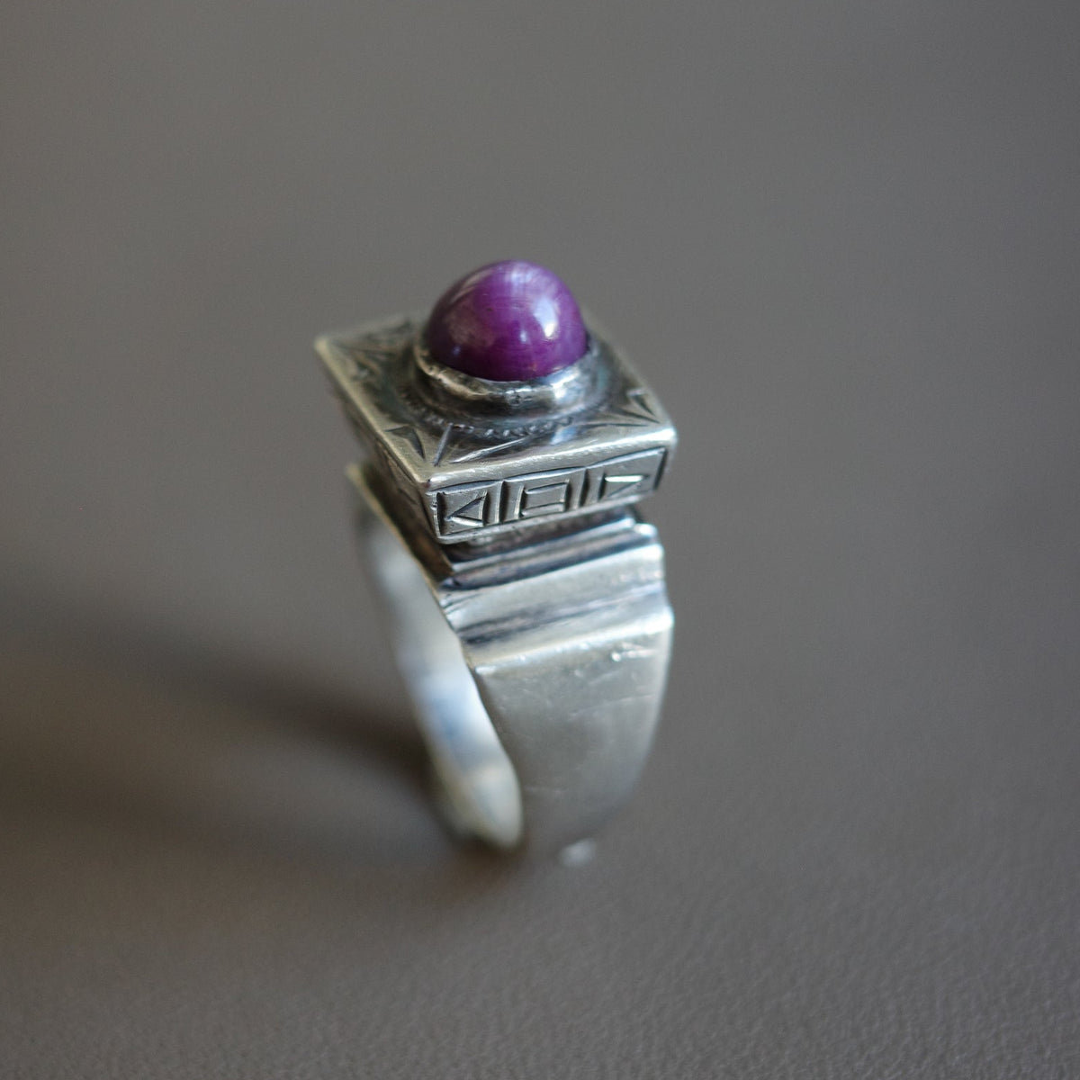 Pakistani Star Ruby ring