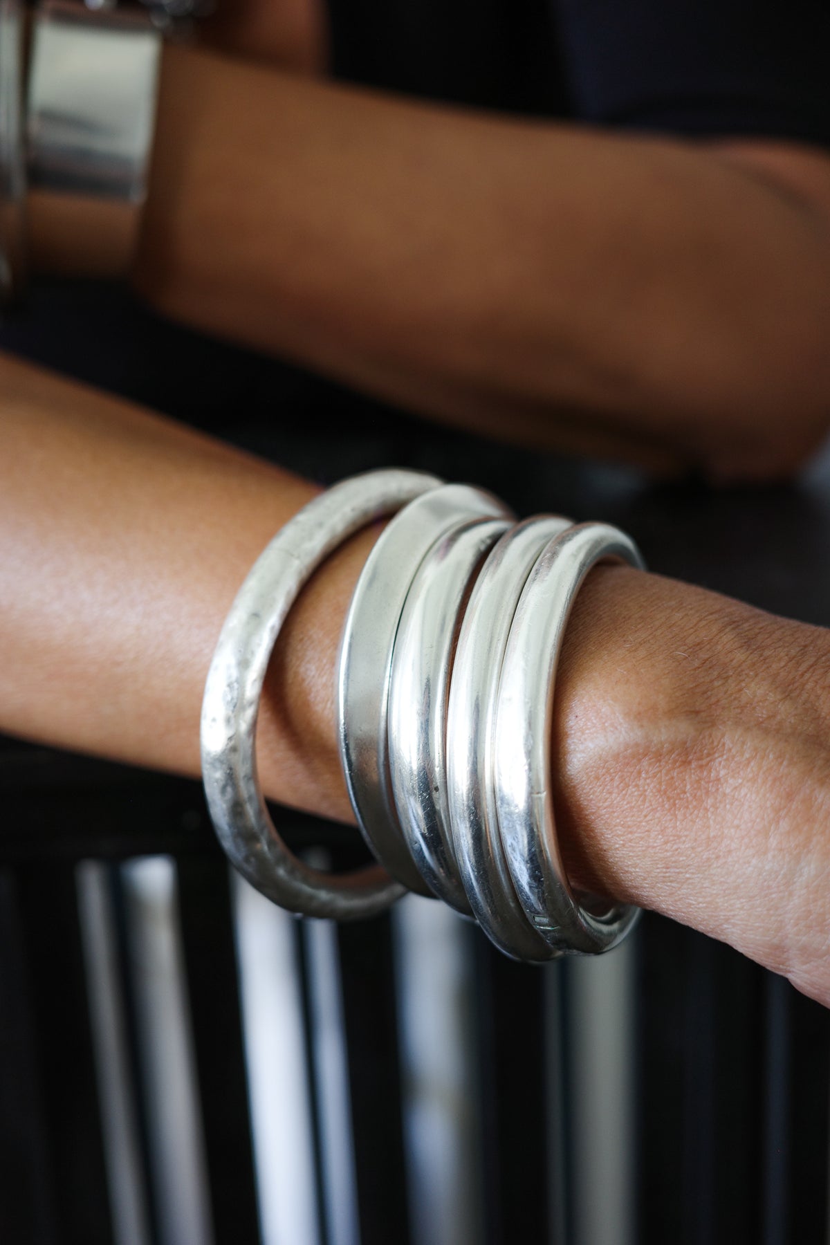 Hammered Taxco Bangle