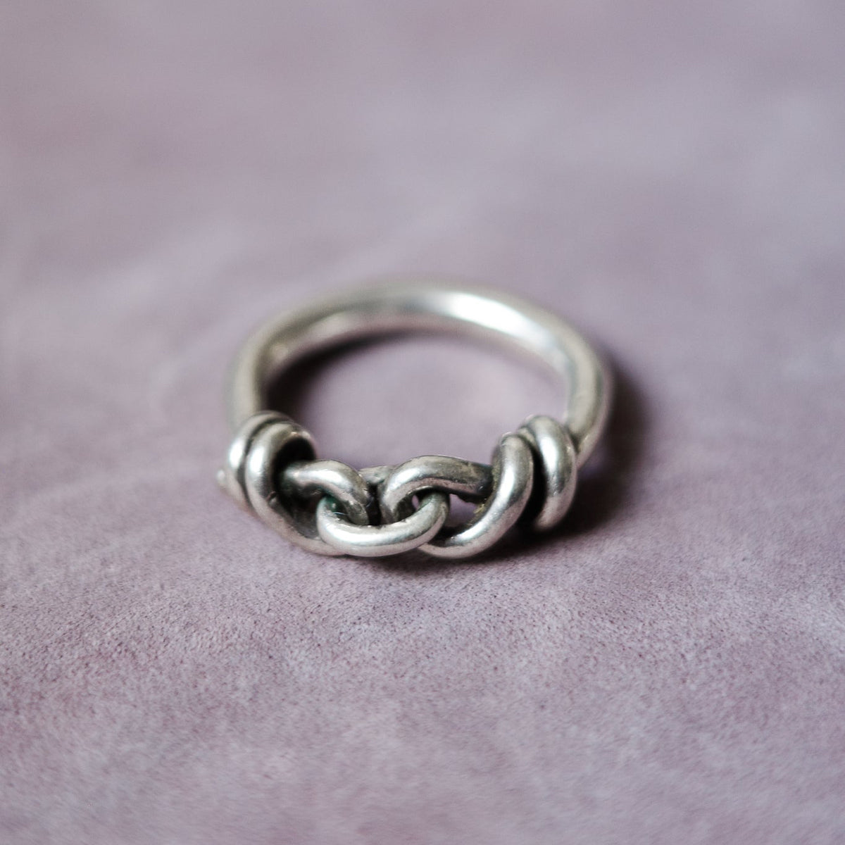 Danish rope antique ring