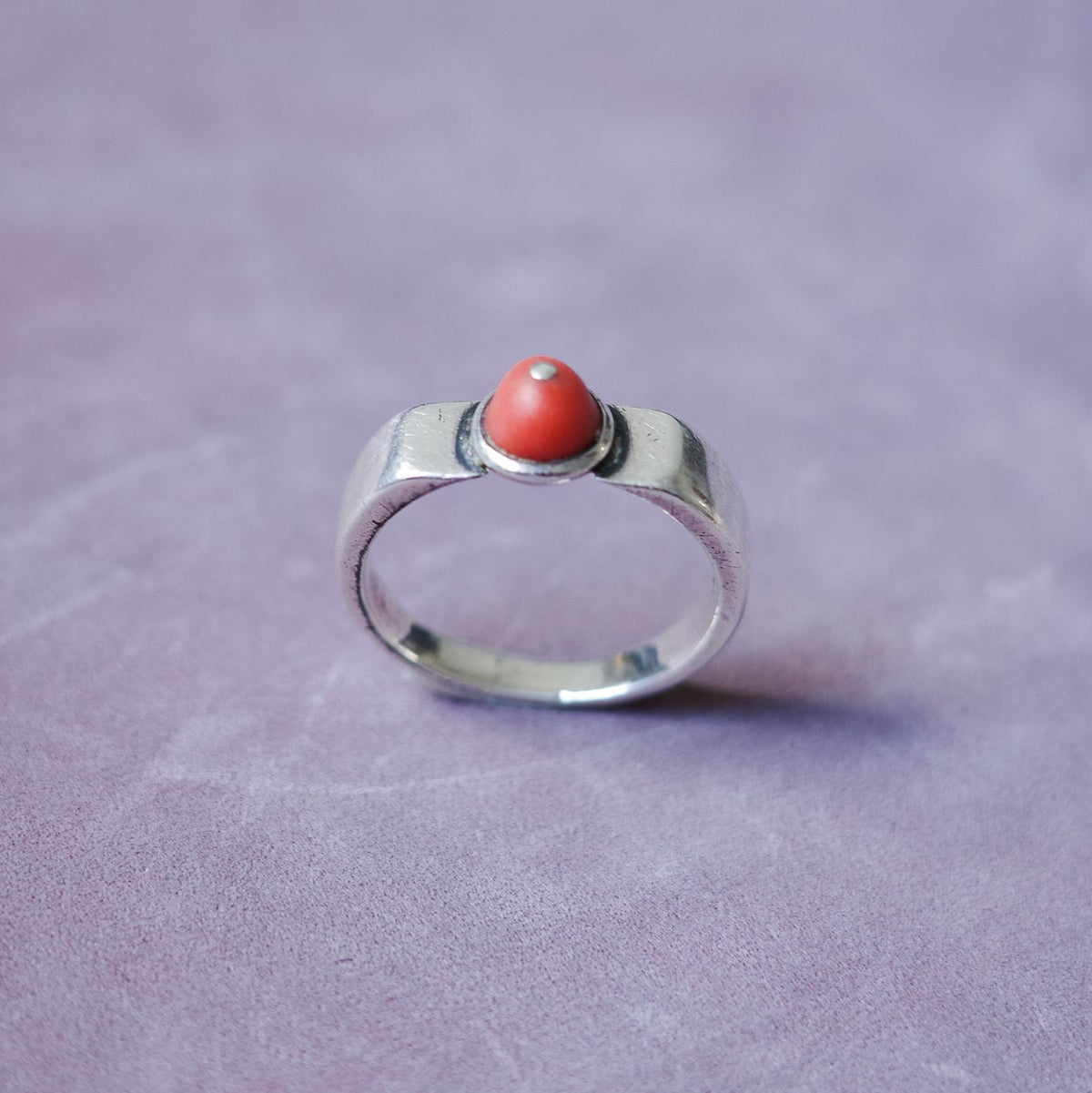H.H for Georg Jensen coral ring