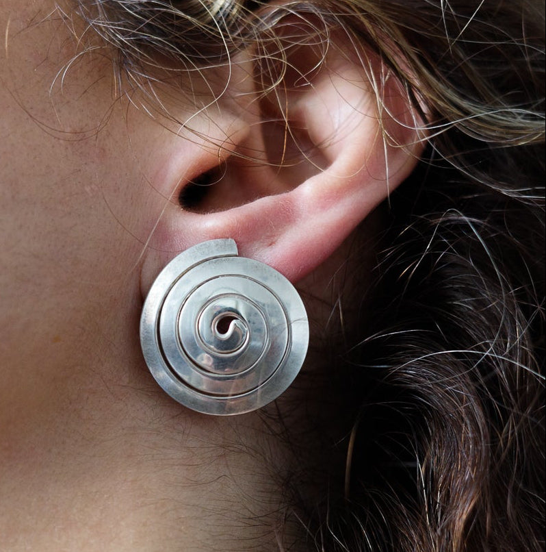Spiral earrings