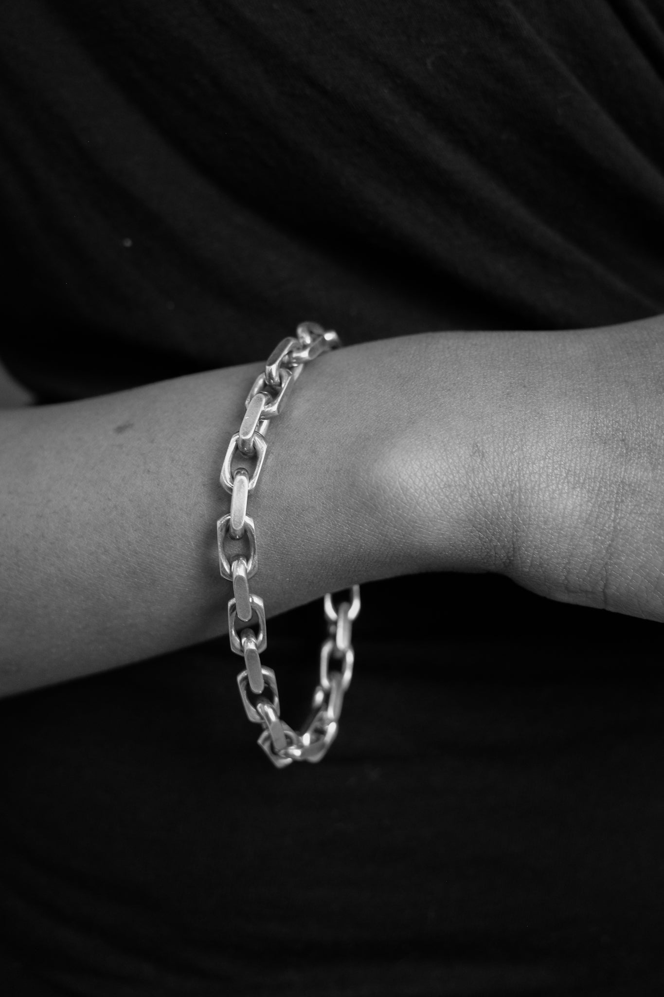 Geometric Link Bracelet