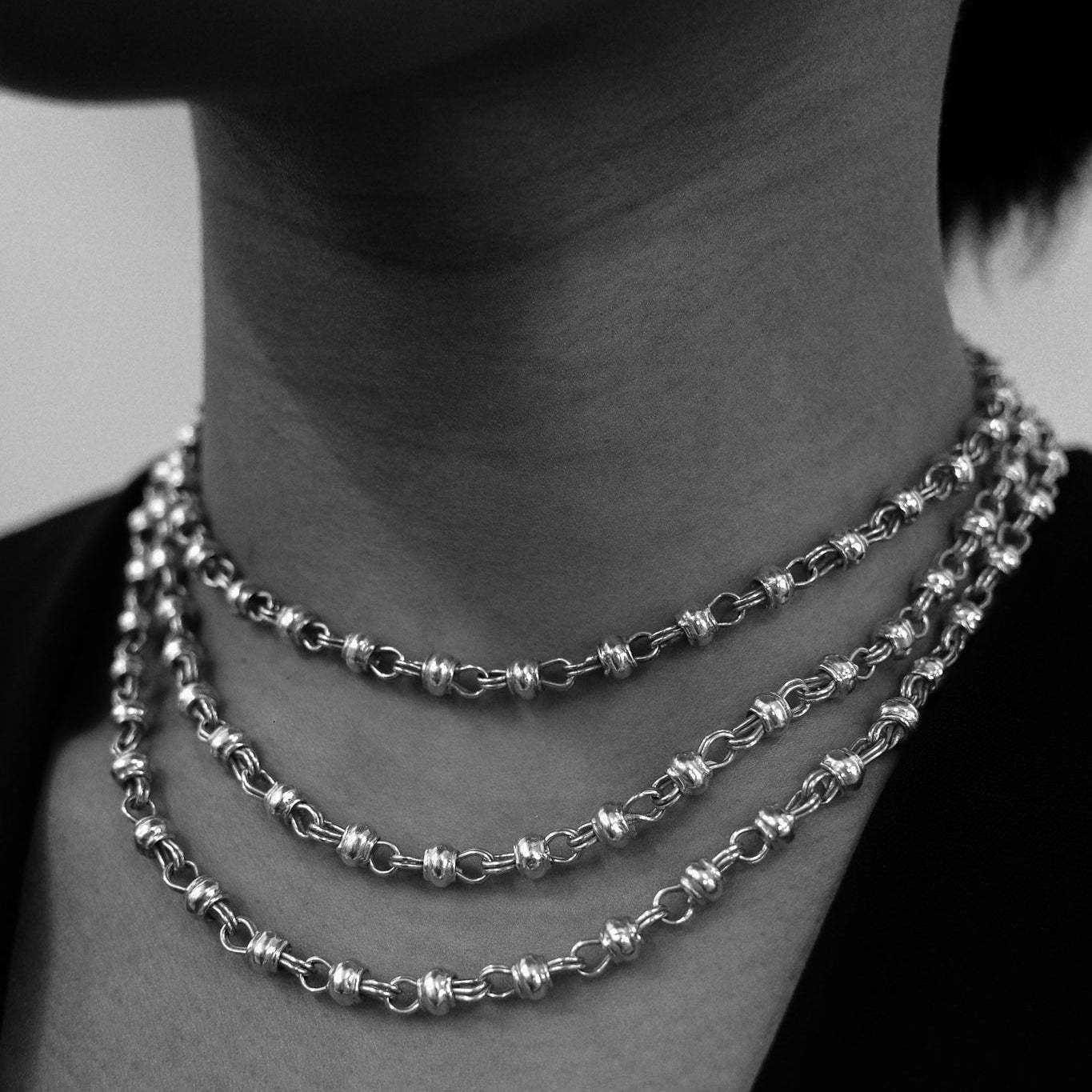 Long dead link chain